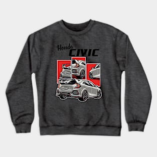 Honda Civic Type R Crewneck Sweatshirt